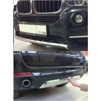 Комплект накладок бамперов перед и зад (хром) для BMW X5 2013-2018