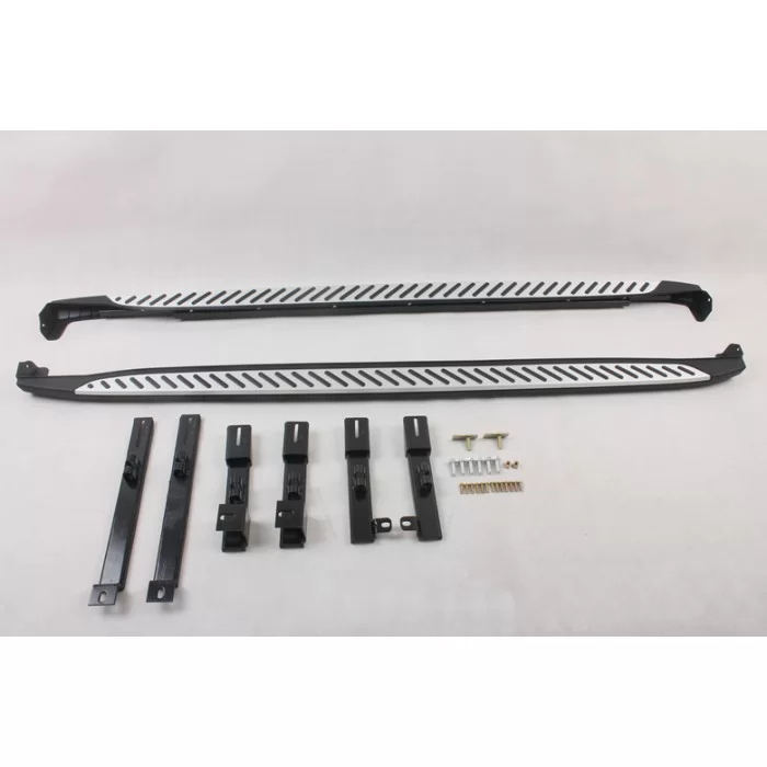 Пороги алюминиевые ОЕМ для Jeep Cherokee 2014-2024 артикул oem-1066