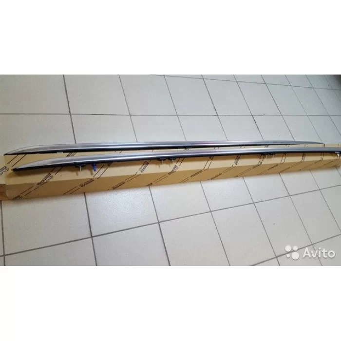 Рейлинги OEM серебристые для Lexus LX 2007-2024 артикул oem-1140
