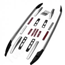Рейлинги OEM серебристые для Nissan X-Trail 2015-2024
