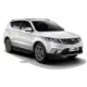 Пороги алюминиевые Rival Premium для Geely Emgrand X7 2018-2021