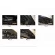 Пороги алюминиевые Rival Silver New для Lexus NX-200/200t/300h 2014-2021