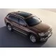 Пороги алюминиевые Rival Black New для Volkswagen Teramont 2018-2021