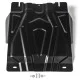 Защита КПП Rival для Mitsubishi L200/Pajero Sport/Fiat Fullback 2015-2024