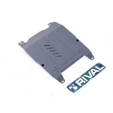 Защита картера и КПП Rival, алюминий 4 мм