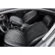 Чехлы Rival экокожа черные Ромб на спинку 40/60 для Renault Kaptur 2016-2022
