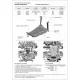 Защита редуктора Rival для Nissan Terrano/Renault Duster/Arkana/Kaptur/Arkana 2011-2024