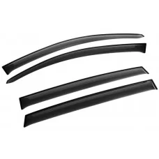 Дефлекторы окон Rival Premium оргстекло 4 штуки