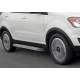 Пороги алюминиевые Rival BMW-Style овальные для SsangYong Actyon 2010-2021