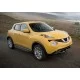Пороги алюминиевые Rival Black на 4х2 для Nissan Juke 2010-2018
