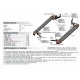 Пороги алюминиевые Rival Black для Nissan Terrano/Renault Duster 2011-2021