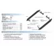 Пороги алюминиевые Rival Premium для Land Rover Freelander 2 2006-2014