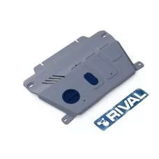 Защита картера и КПП Rival, алюминий 4 мм