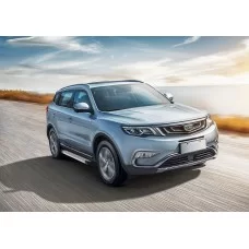 Пороги алюминиевые Rival Silver New