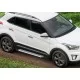 Пороги алюминиевые Rival BMW-Style для Hyundai Creta 2016-2021