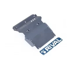 Защита картера и КПП Rival, алюминий 4 мм