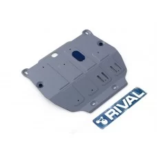 Защита картера и КПП Rival, алюминий 4 мм