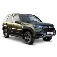Пороги алюминиевые Rival Premium Black