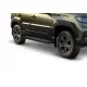 Пороги алюминиевые Rival Premium Black для Niva Travel 2021