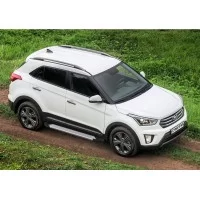 Пороги алюминиевые Rival Silver New