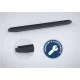Пороги алюминиевые Rival Premium Black для Chery Tiggo 7, Tiggo 8 2016-2024