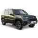 Пороги алюминиевые Rival Silver для Niva Travel 2021