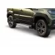 Пороги алюминиевые Rival Silver для Niva Travel 2021