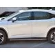 Пороги труба овальная с проступью 75х42 мм для Lexus RX Long 2018-2024 артикул LRX3O-003222