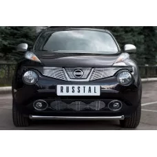 Защита переднего бампера 57 мм для Nissan Juke 2010-2018