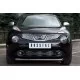 Защита переднего бампера 57 мм для Nissan Juke 2010-2018 артикул NJ4Z-000880