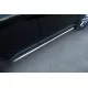 Пороги труба 57 мм вариант 1 для Nissan X-Trail 2010-2015 артикул NXT-0100901