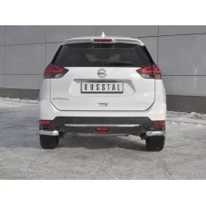 Защита задняя уголки 57 мм для Nissan X-Trail T32 2019-2024