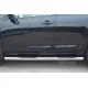 Пороги труба 76 мм с накладками вариант 2 для Toyota RAV4 2010-2013 артикул TRT-1001512