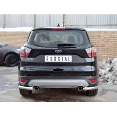 Защита задняя уголки 57 мм для Ford Kuga 2016-2019