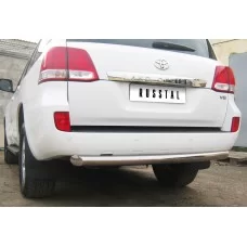 Защита заднего бампера 76 мм для Toyota Land Cruiser 200 2007-2011