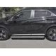Пороги с площадкой нержавеющий лист 42 мм для Mitsubishi Eclipse Cross 2018-2024 артикул MEL-0030473