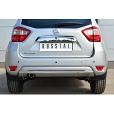 Защита заднего бампера 42 мм дуга для Nissan Terrano 2014-2024