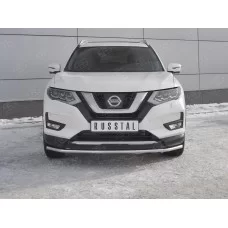Защита переднего бампера 42 мм для Nissan X-Trail T32 2019-2024