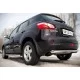 Защита заднего бампера 57 мм для Nissan Qashqai 2010-2014 артикул QNZ-000773