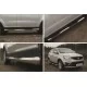 Пороги труба с накладками 76 мм вариант 1 для Ssangyong Actyon 2013-2024 артикул SYAT-0019761