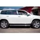 Пороги труба 57 мм вариант 3 для Toyota Highlander 2010-2014 артикул THT-0007373