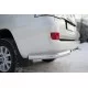 Защита задняя уголки 76 мм для Toyota Land Cruiser 200 2015-2024 артикул TLCZ-002170