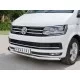 Защита переднего бампера 57 мм для Volkswagen Caravelle/Multivan/Transporter 2015-2024 артикул VTCZ-002331