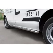 Пороги труба 57 мм вариант 1 правый для Volkswagen Transporter 2003-2009