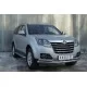 Защита передняя двойная 57-42х2 мм турбодизель для Great Wall Hover H3 New 2014-2015 артикул GWH3Z-0019381