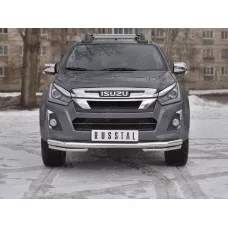 Защита передняя двойная 57-42 мм для Isuzu D-MAX 2019-2024