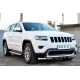 Защита передняя двойная с клыками 76 мм для Jeep Grand Cherokee 2013-2017 артикул JGCZ-001528
