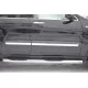 Защита штатных порогов 76 мм с накладкой вариант 3 для Jeep Grand Cherokee 2010-2013 артикул JGT-0011957