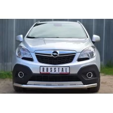 Защита переднего бампера 57 мм для Opel Mokka 2012-2019