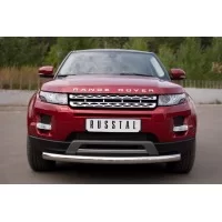 Защита переднего бампера 76 мм для Land Rover Evoque 2011-2018